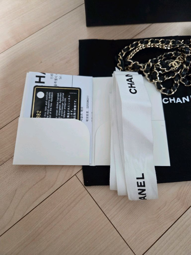 샤넬 베니티 정품 이미지