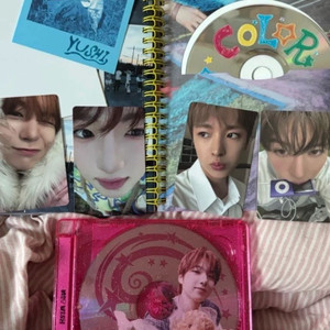 엔시티 위시 컬러 초회한정 포카 포토북 유우시 리쿠 사쿠야 시온 료 color nct wish 앨범