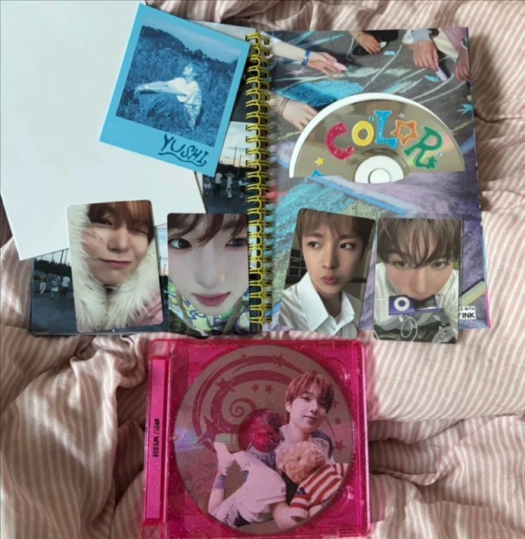 엔시티 위시 컬러 초회한정 포카 포토북 유우시 리쿠 사쿠야 시온 료 color nct wish 앨범 이미지