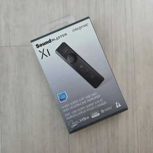 Creative 사운드블라스터 X1 DAC 헤드폰앰프