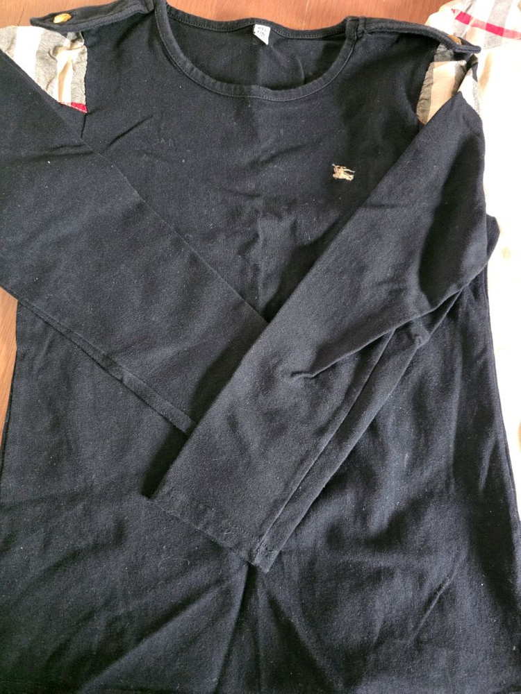 버버리 키즈 긴팔 티셔츠 3벌 이미지