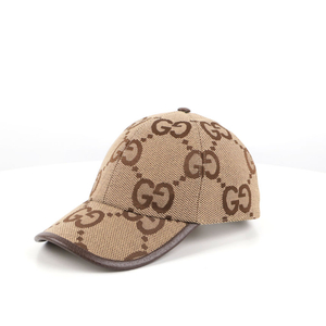 [중고명품다올] 구찌 점보 GG 캔버스 볼캡 681264 L사이즈