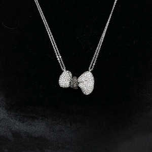 [새상품,선물박스포장]주문제작 229개 스와로브스키스톤 리본 투톤 목걸이/귀걸이 반지 팔찌 진주 샤넬 14k 18k