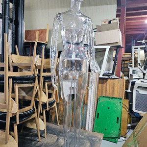 중고.여자전신투명마네킹팝니다