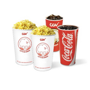 CGV콤보/더블콤보 팝콘+탄산 음료 50% 할인 쿠폰