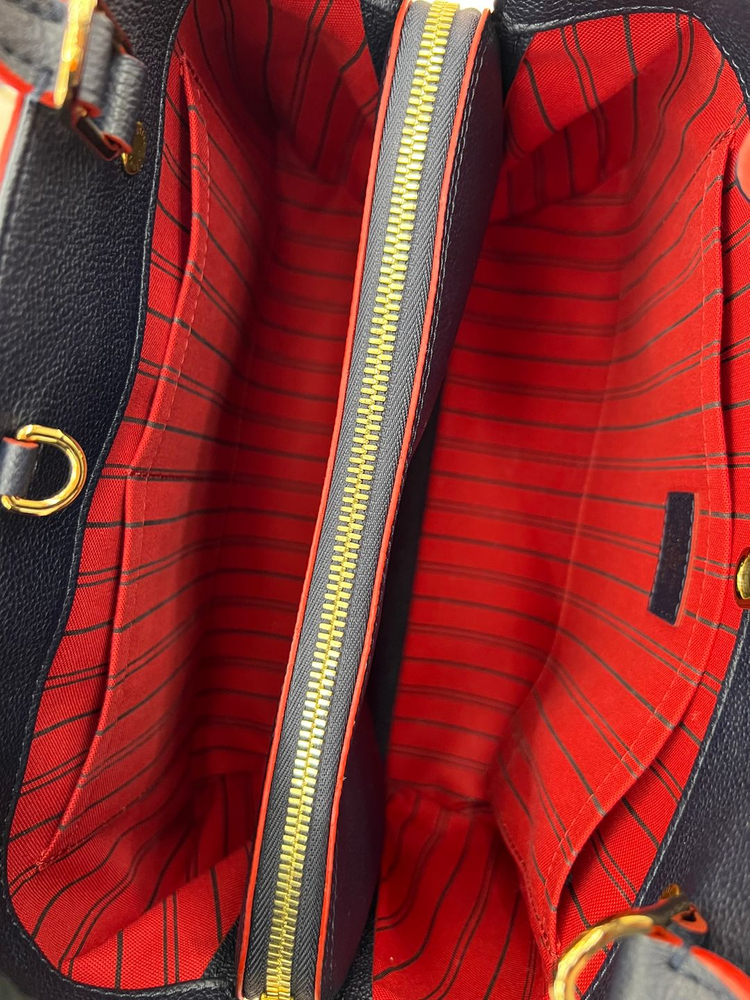 [중고명품 럭스올 울산점]루이비통 앙프렝뜨 몽테뉴 MM 토트 숄더백--4