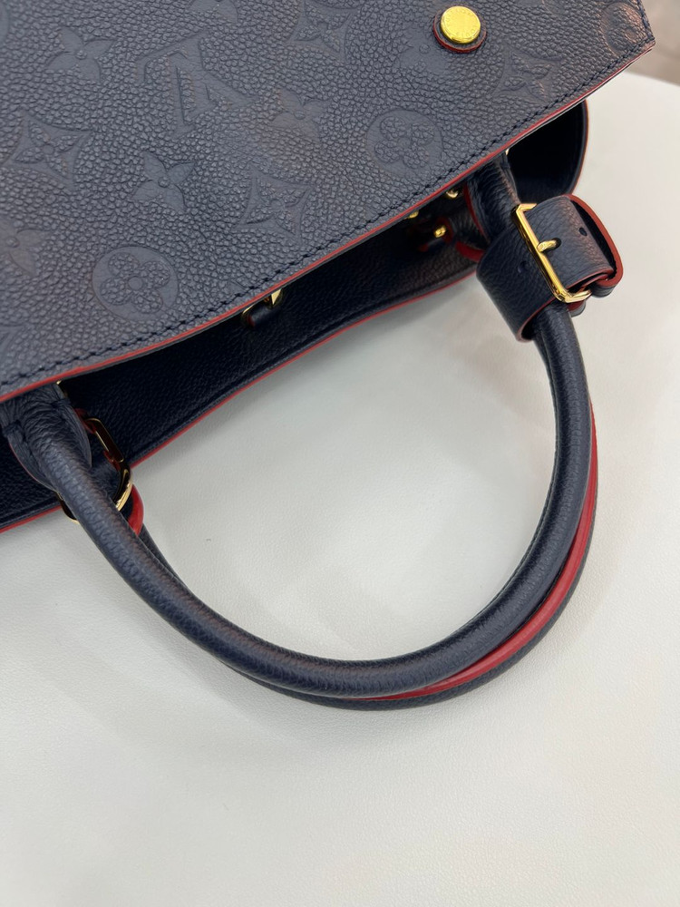 [중고명품 럭스올 울산점]루이비통 앙프렝뜨 몽테뉴 MM 토트 숄더백--8