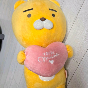 카카오프렌즈 라이언 안전벨트 인형