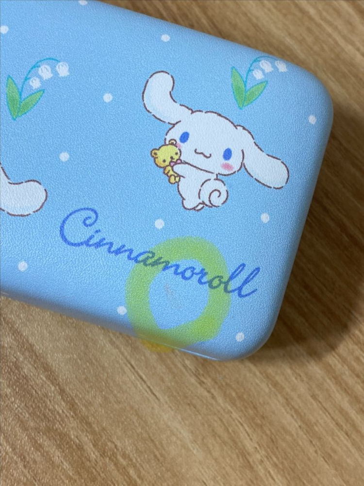 산리오 시나모롤 안경케이스 안경집 안경닦이 이미지