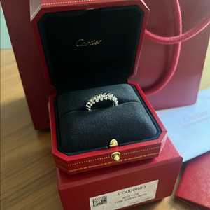 까르띠에 클래쉬드링 화이트골드 52호