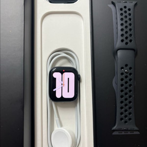 애플워치7나이키 41mm 미드나이트