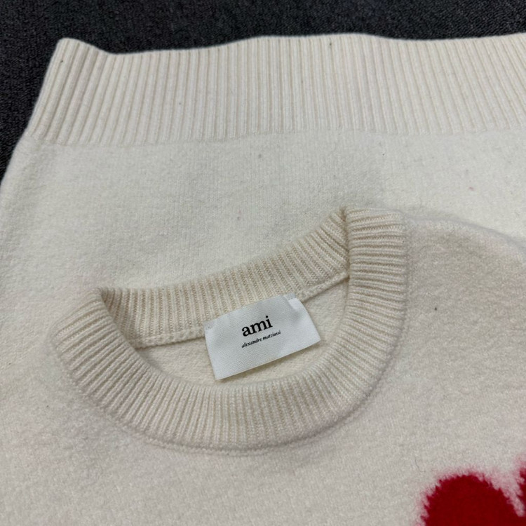 아미 빅 하트로고 모 니트--6