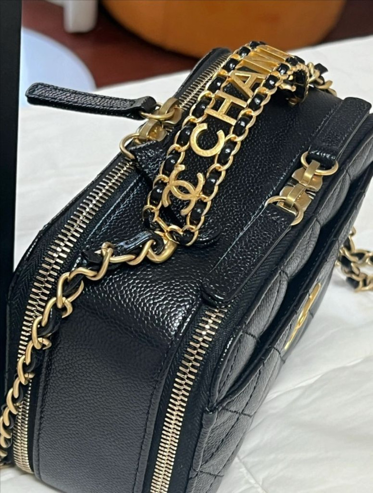 샤넬 탑핸들 베니티 케이스 코스메틱백(네고가능) 이미지