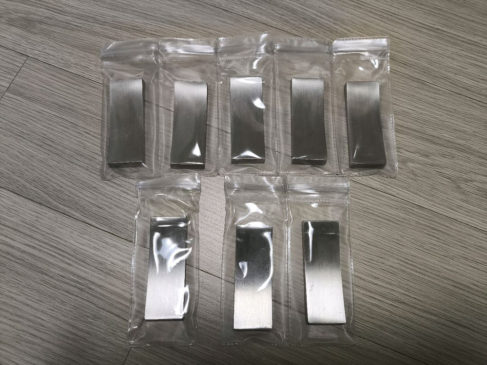 국산 스테인레스 무광 심플 수저받침 (4개 2만원) 이미지