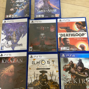 ps5 게임 타이틀 모음 요테이 카잔 세키로 디아블로 이미지