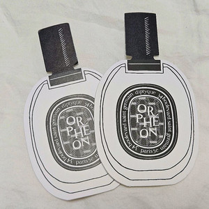 딥디크 오르페옹 시향지 향수카드