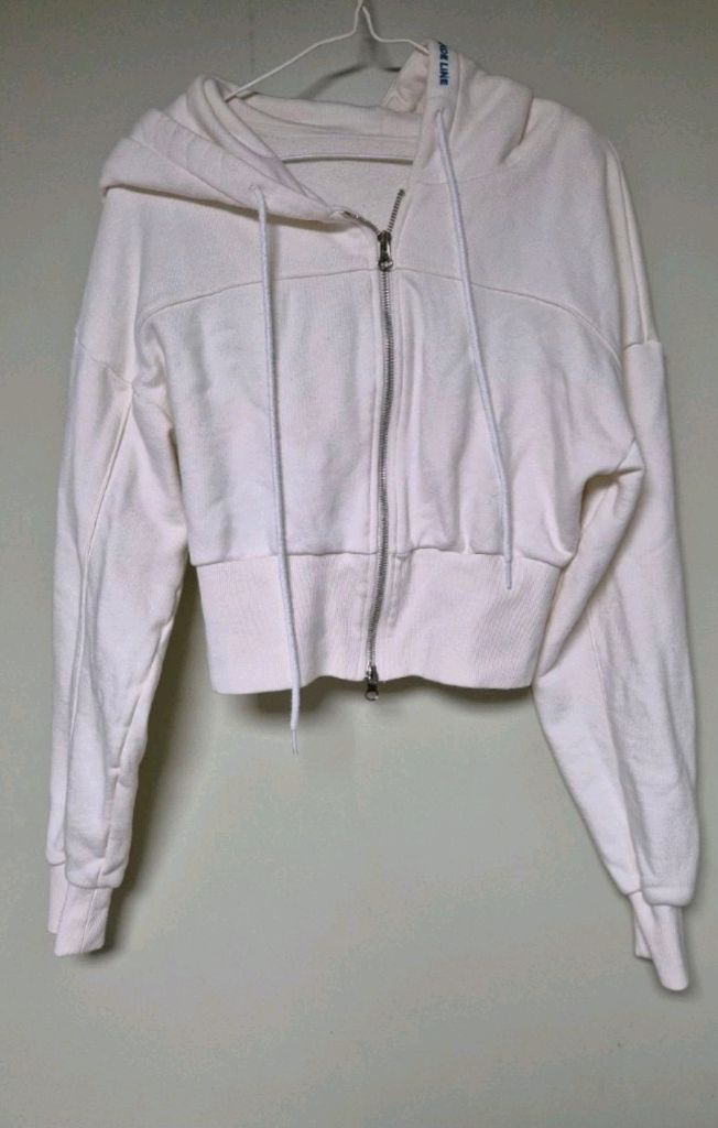 그란데라인 투웨이 크롭 후드 집업 M-L--1