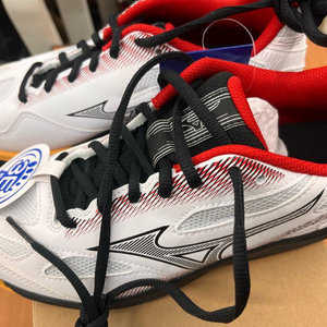 미즈노 스카이블라스터3 배드민턴화 240 새상품 스쿼시 핸드볼 인도아화