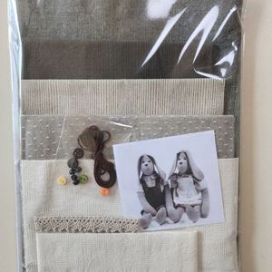 강아지 부부 퀼트 인형 패키지