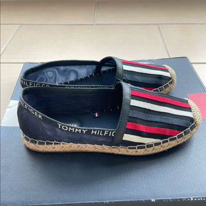 타미힐피거 스트라이프 에스파듀 슬립온 230-235