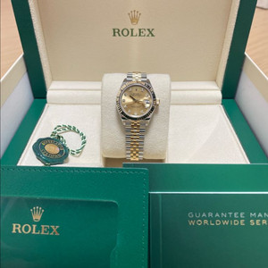 로렉스 279173 데이저스트 28미리 샴페인 콤비 텐포다이아