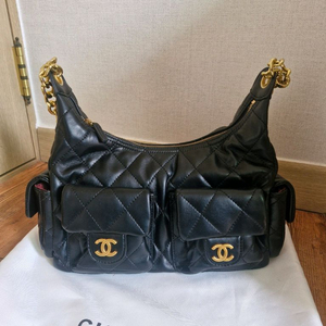 샤넬 25C 맥시 호보백 라지