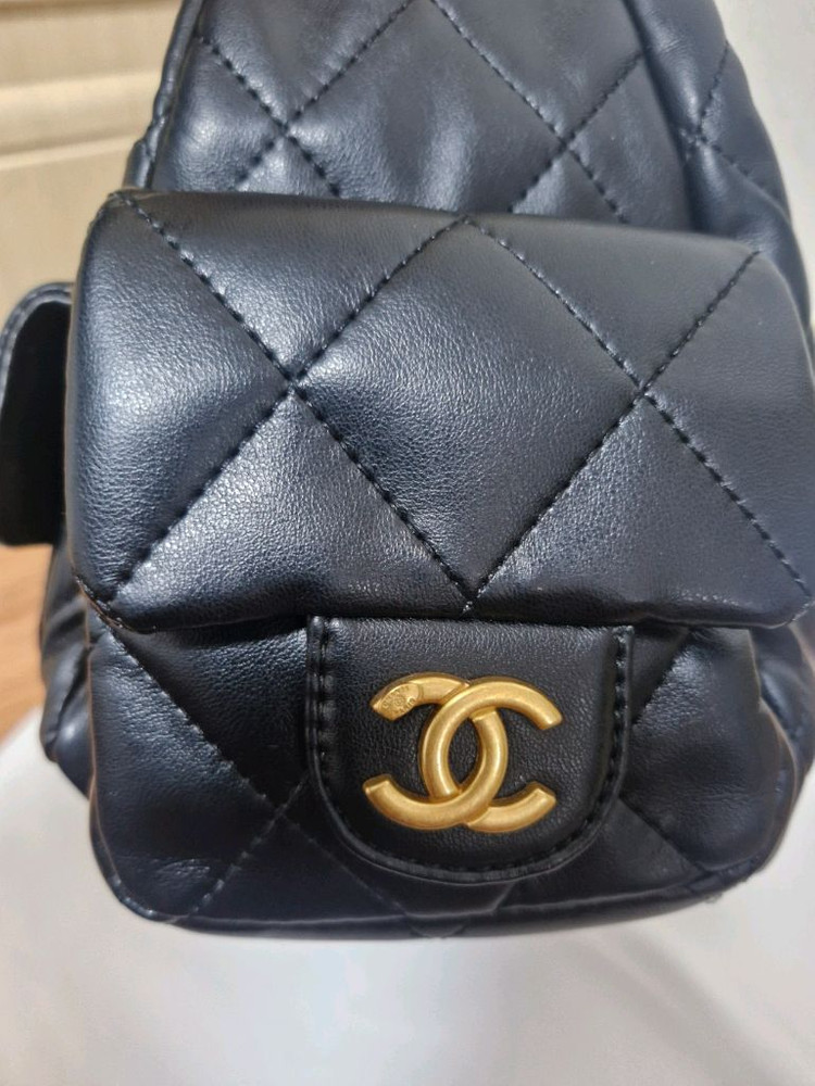 샤넬 25C 맥시 호보백 라지--6