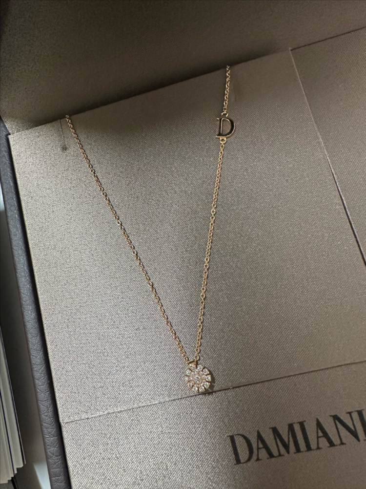 [정품/풀박스]다미아니 마르게리타 로즈골드 목걸이--2