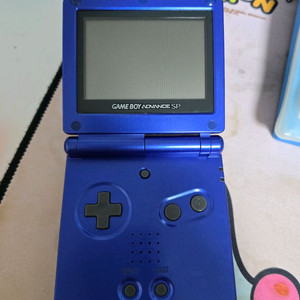 닌텐도 GBA SP 블루 이미지
