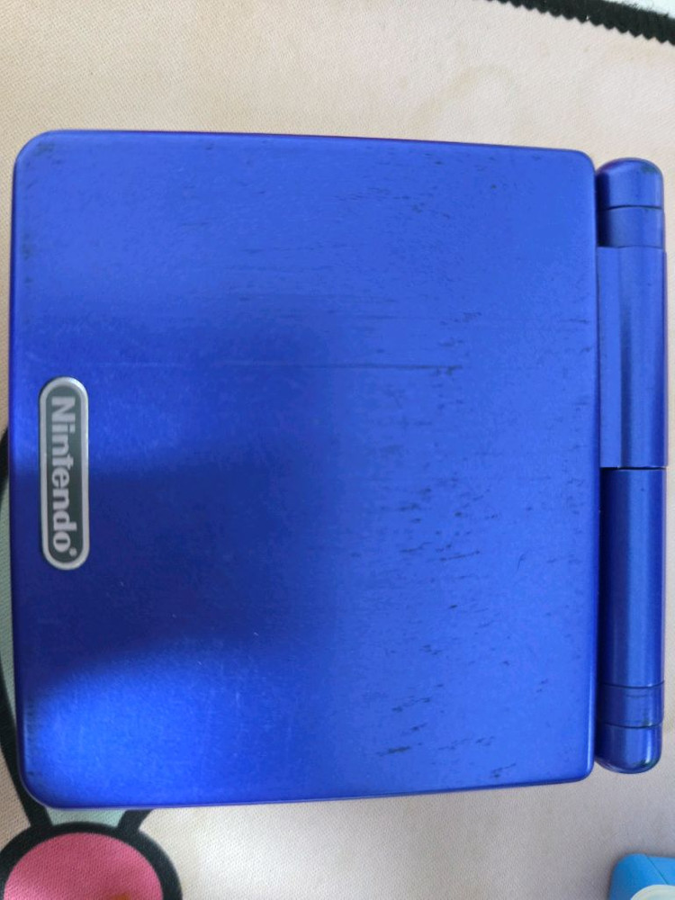 닌텐도 GBA SP 블루 이미지