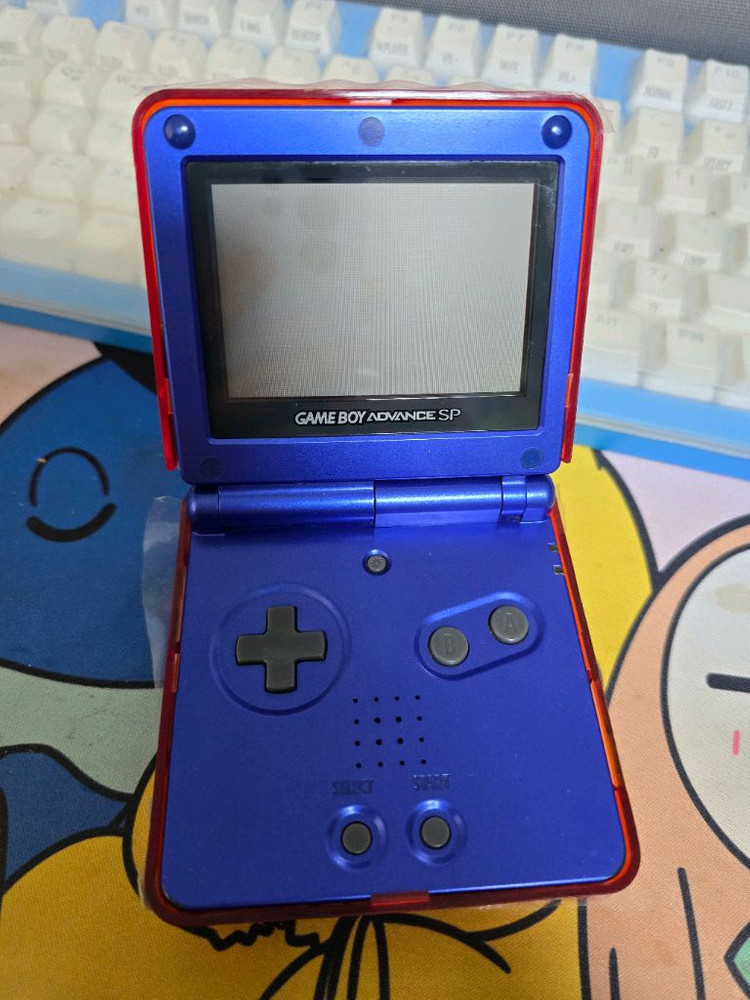 닌텐도 GBA SP 블루 이미지