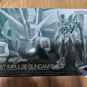 반다이 클럽G RG 블레스트 임펄스 건담 스펙2 판매 합니다.