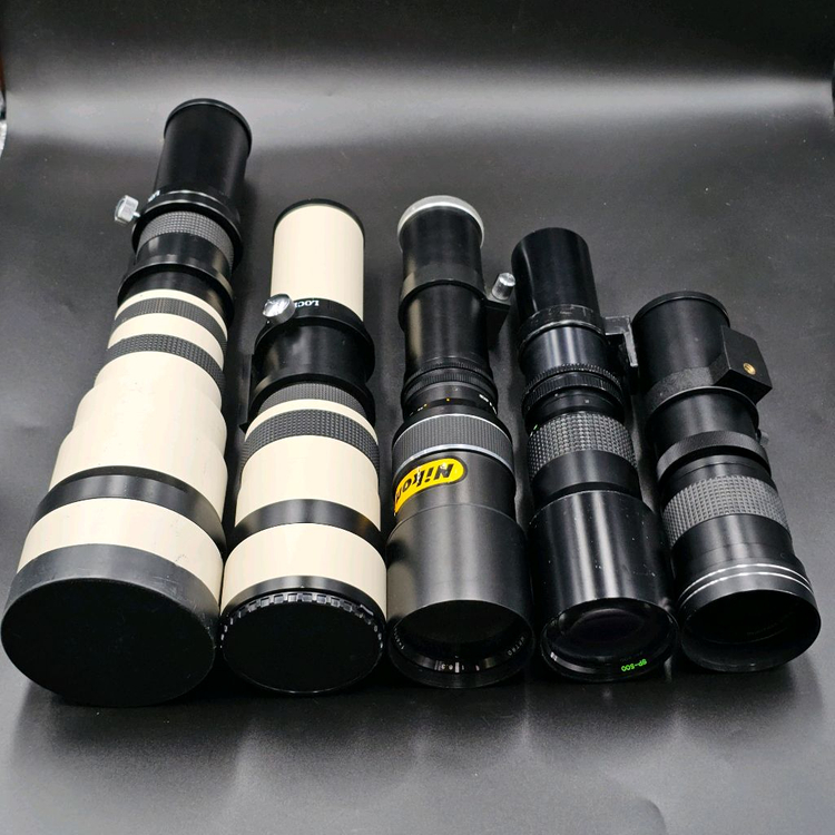 필름카메라 수동렌즈 망원렌즈 줌렌즈 단렌즈 캐논 펜탁스 니콘--7