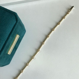 18k 로프체인 꼬냑다이아 팔찌 새상품-마지막가