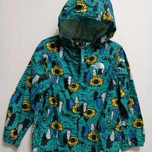 노스페이스 키즈 바람막이 자켓 사이즈 110