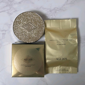 AGE20S 에이지투웨니스 앰플 에센스 팩트 럭스 골드 21호