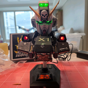 크로스본 레진 흉상 헤드 킷 도색 커스텀 건담 건프라 x1