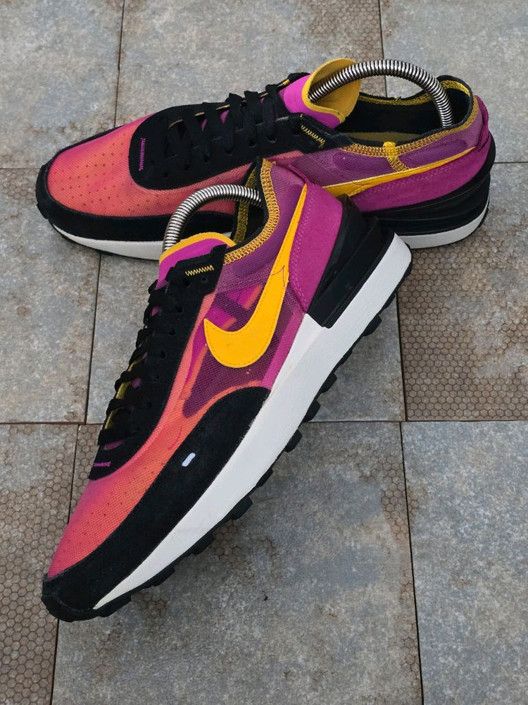 (280)나이키 와플 원 액티브 푸시아 스니커즈 운동화--2