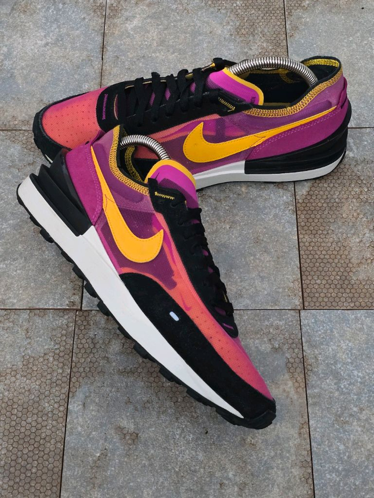 (280)나이키 와플 원 액티브 푸시아 스니커즈 운동화--6