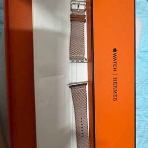 애플워치 에르메스 골드 에크류 싱글투어 46mm