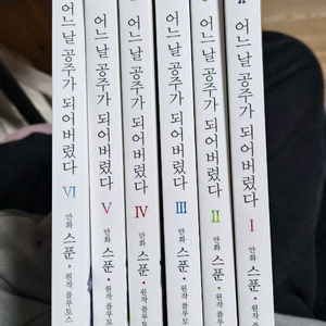 어느날 공주가 되어버렸다 1~6 이미지