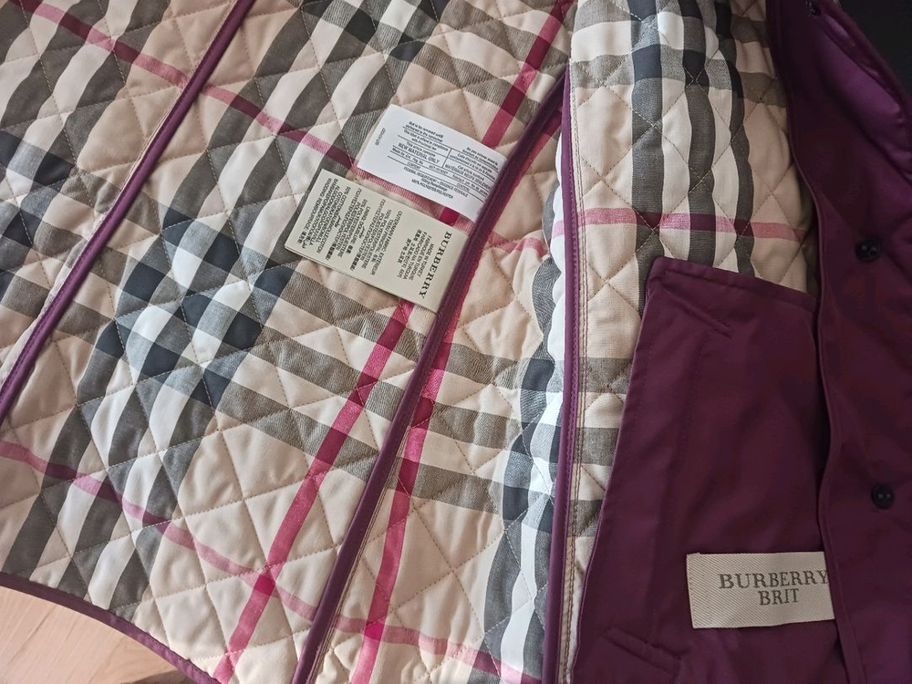 버버리퀼팅 프랭크비 (스몰 거의새것)--3