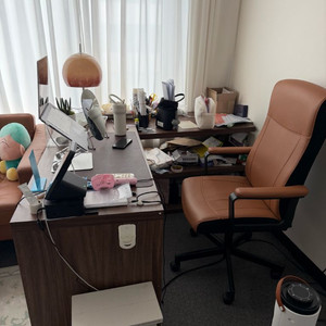 책상하고 이케아의자 판매 이미지