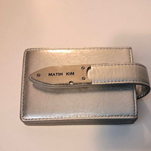 마뗑킴 실버 카드지갑