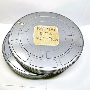 2A, 90년대 TV용 만화영화 필름통 2개 세트(빈 것) 이미지