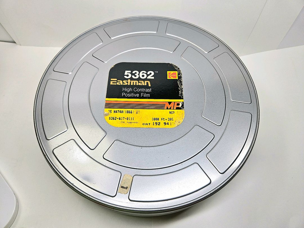 2A, 90년대 TV용 만화영화 필름통 2개 세트(빈 것) 이미지