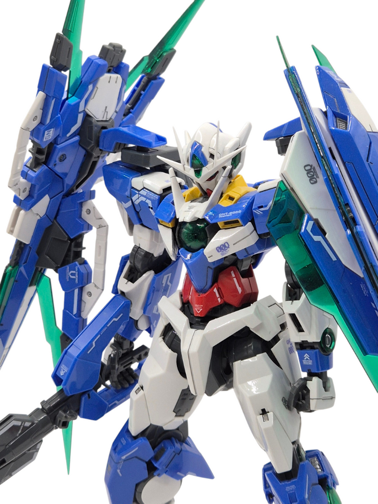 유광 마감 (최상) 더블오 퀀터 풀세이버 건담 반다이 프라모델 건프라--1