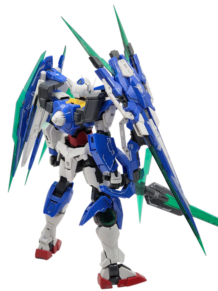 유광 마감 (최상) 더블오 퀀터 풀세이버 건담 반다이 프라모델 건프라--3