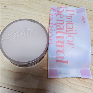 (새상품) 에스쁘아 프로테일러 비내추럴 쿠션 아이보리