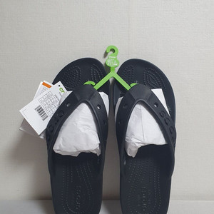 크록스 바야2 플립플랍 블랙 270mm 새상품 쪼리 이미지